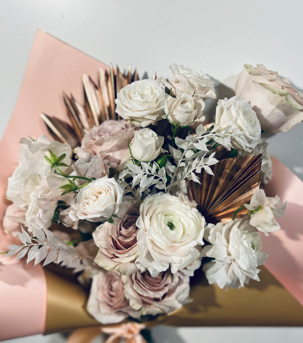 Laurie Burns Designs Valentine's Bouquet - White
