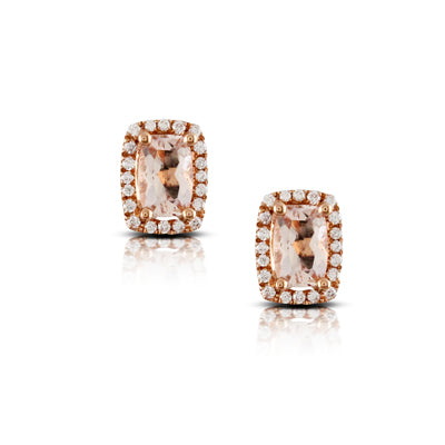 Morganite Earrings
