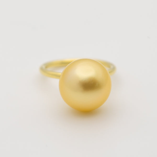 The Pearlesque Ring- yellow
