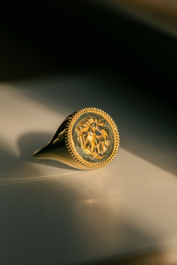Brave Signet Ring
