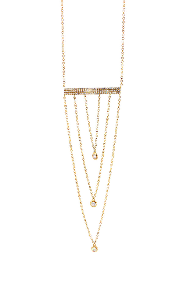 Chandelier Gold Necklace