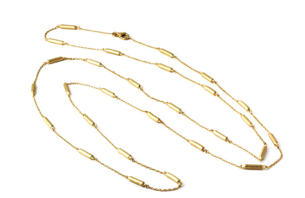Gold Station Necklace